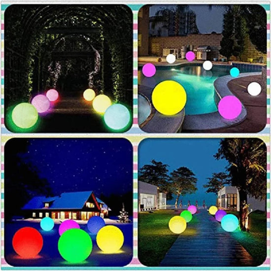 Large Inflatable LED Swimming Pool Balloon Toy for Outdoor Water Parties