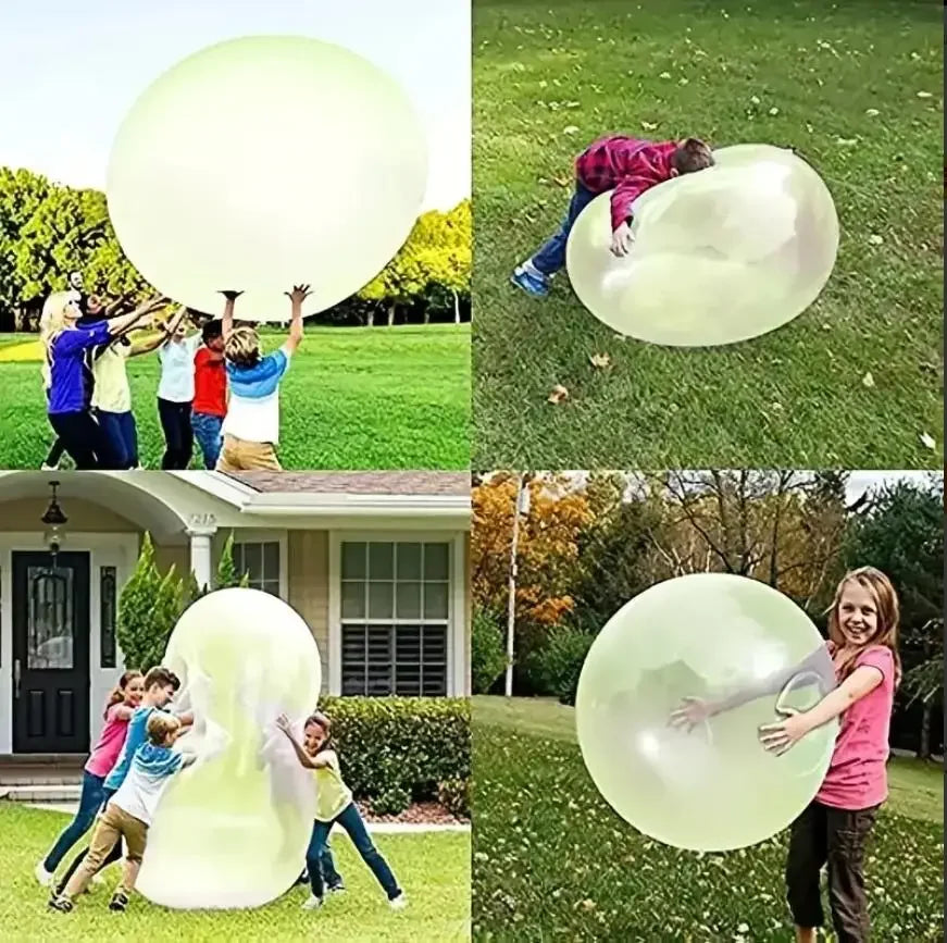 Super Large Inflatable Water Bubble Ball Giant Elastic TPR Swimming Pool Toy