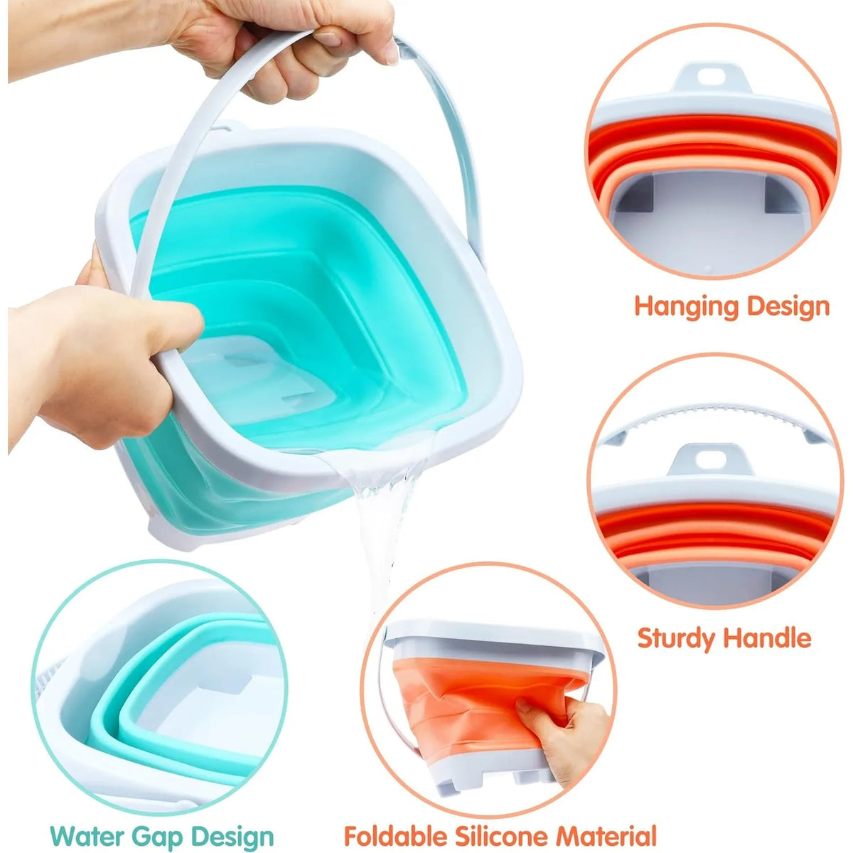 Kids Beach Sand Toys Set With Bucket Shovel Molds — Sandbox Kit For Outdoor Play