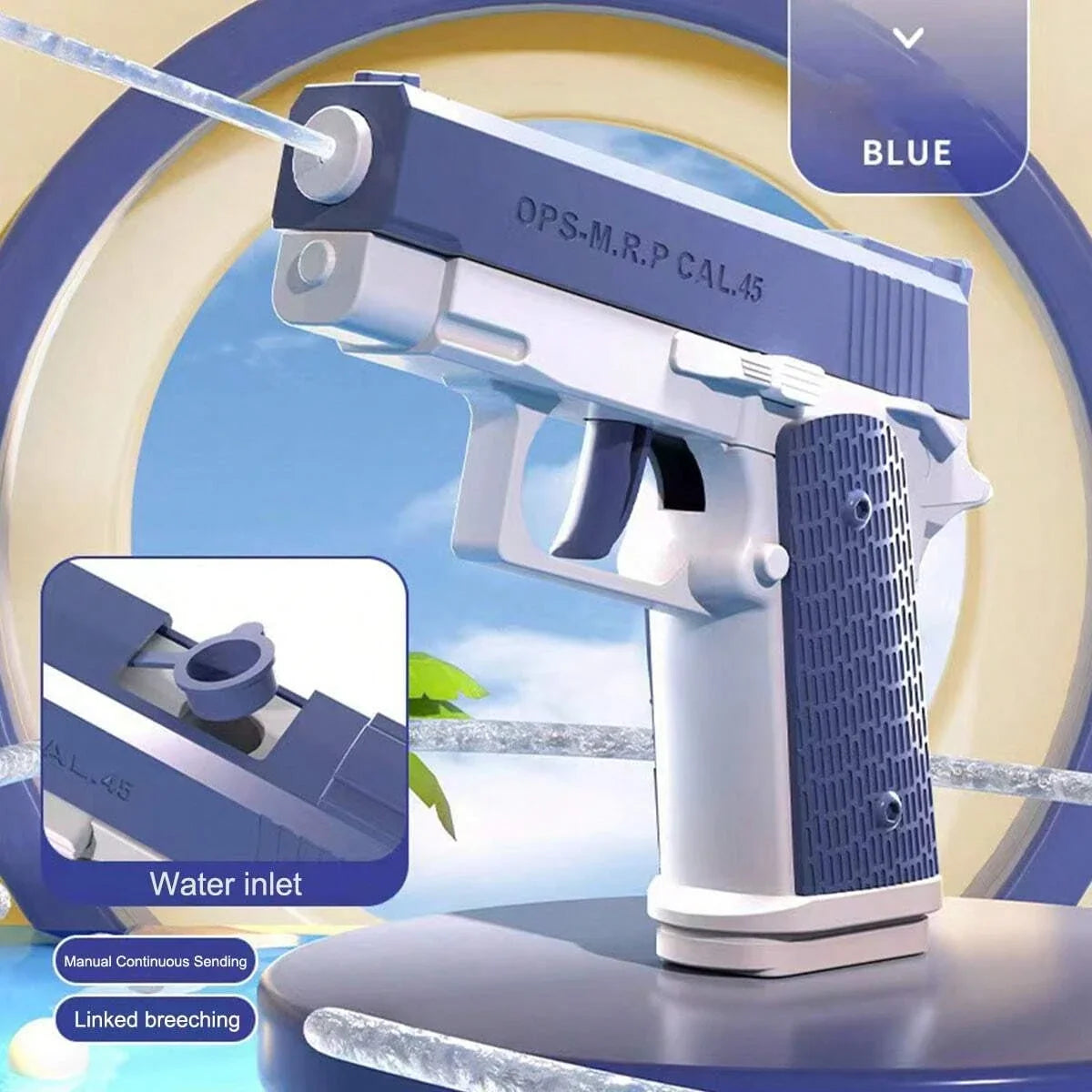 Water Blaster Toy for Pool Beach and Outdoor Summer Games