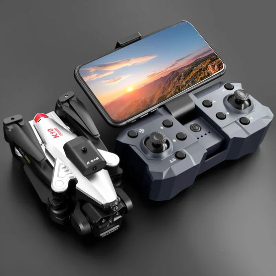 K10 Max RC Drone – HD 4K Quadcopter with 3 Cameras, Obstacle Avoidance, and WIFI FPV