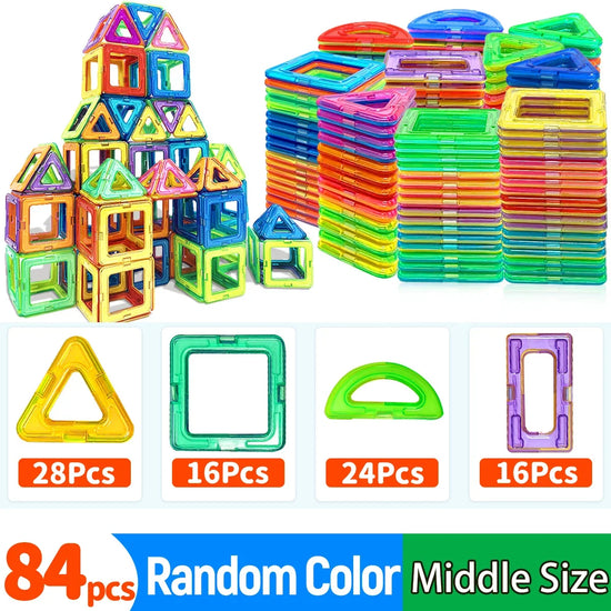 Magnetic Building Blocks Set STEM Magnet Construction Toys