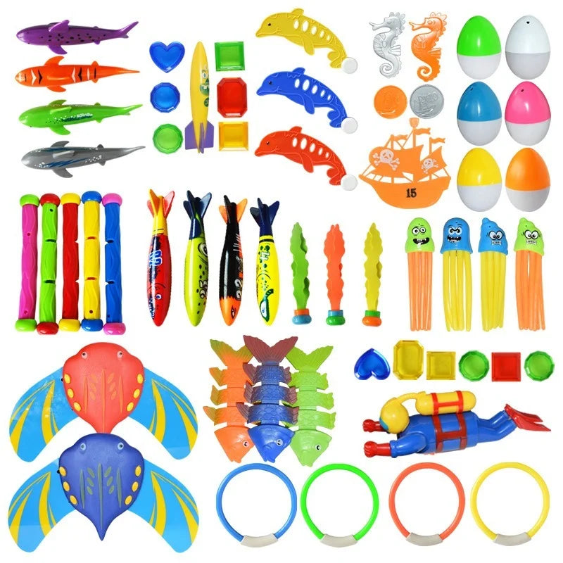 Kids Summer Shark Rocket Throwing Pool Toy for Water Fun and Educational Bath Play