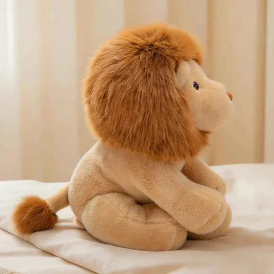 Kawaii Lion Plush Toy – Soft Cartoon Stuffed Animal Doll