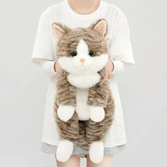 Soft Cat Plush Toy – Cozy Stuffed Animal Doll for Everyday Comfort