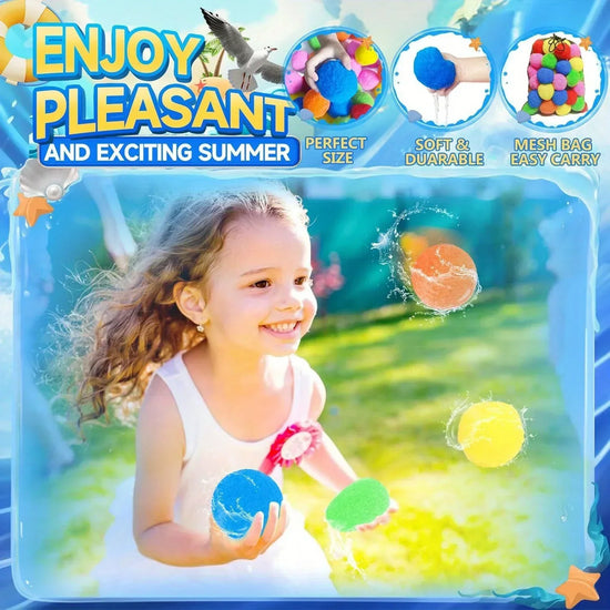 Reusable Water Balls and Water Balloons for Outdoor Toys and Pool Games