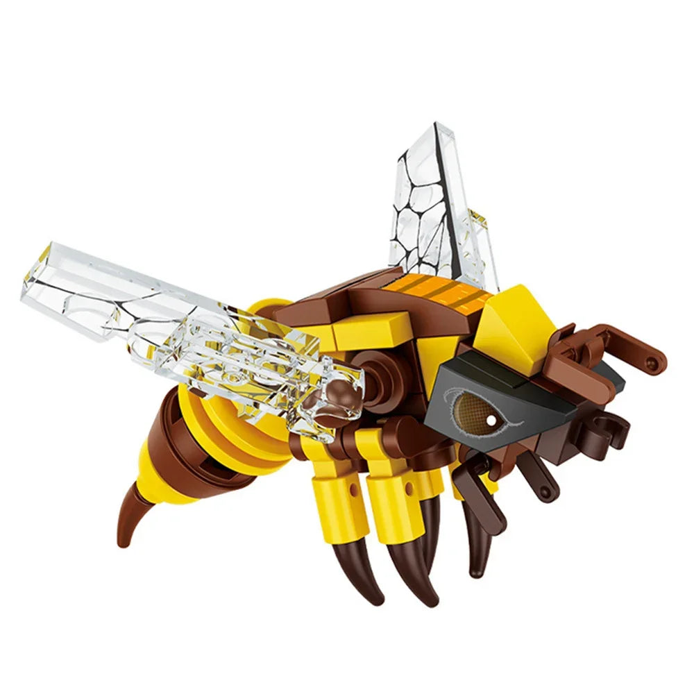 Insect Building Blocks Set Animal Models STEM Toy for Kids