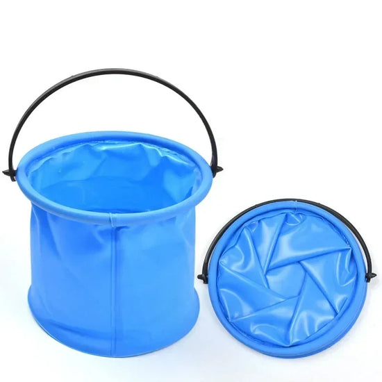 Collapsible Beach Sand Bucket Toy for Kids Outdoor Pool and Summer Water Play