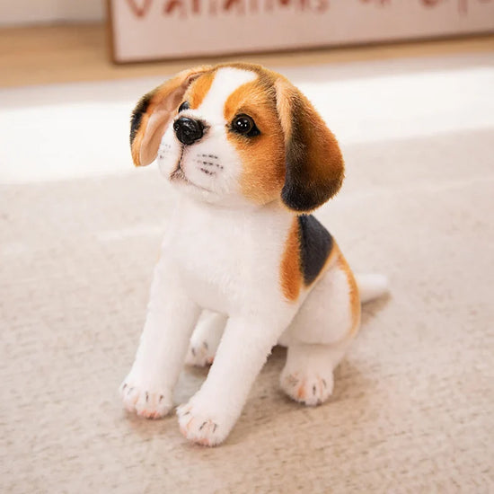 Realistic Dalmatian Plush Toy – Cute Spotted Dog Stuffed Animal Puppy Doll