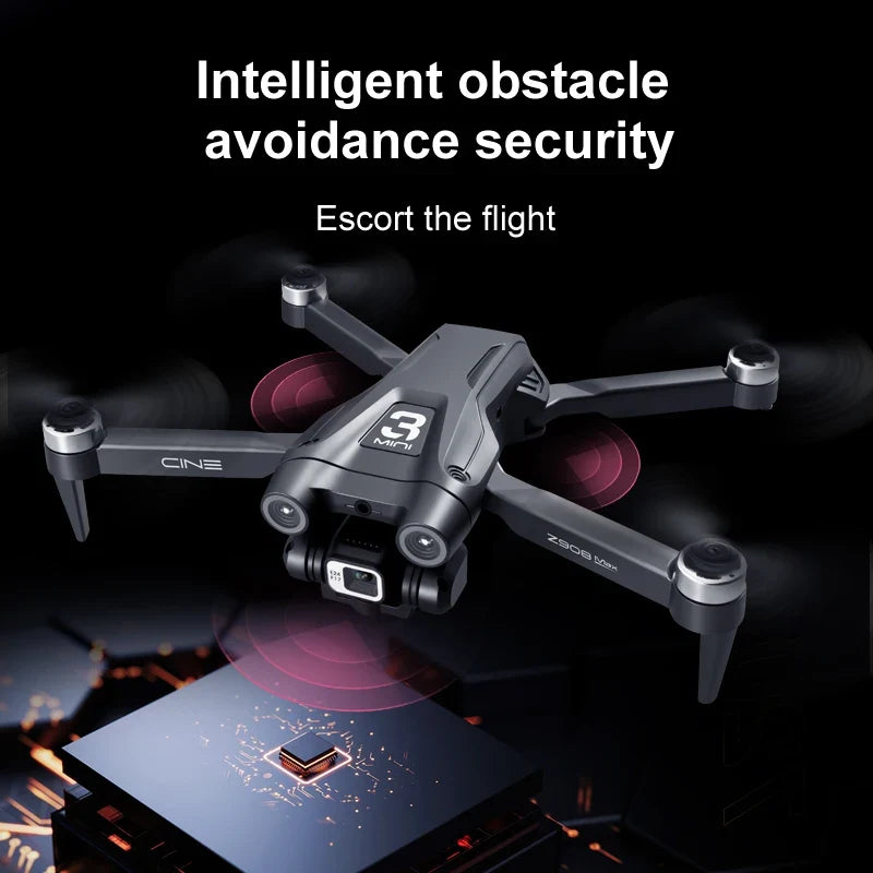 KBDFA Mini Z908Pro Max Drone with 4K ESC Camera and Obstacle Avoidance