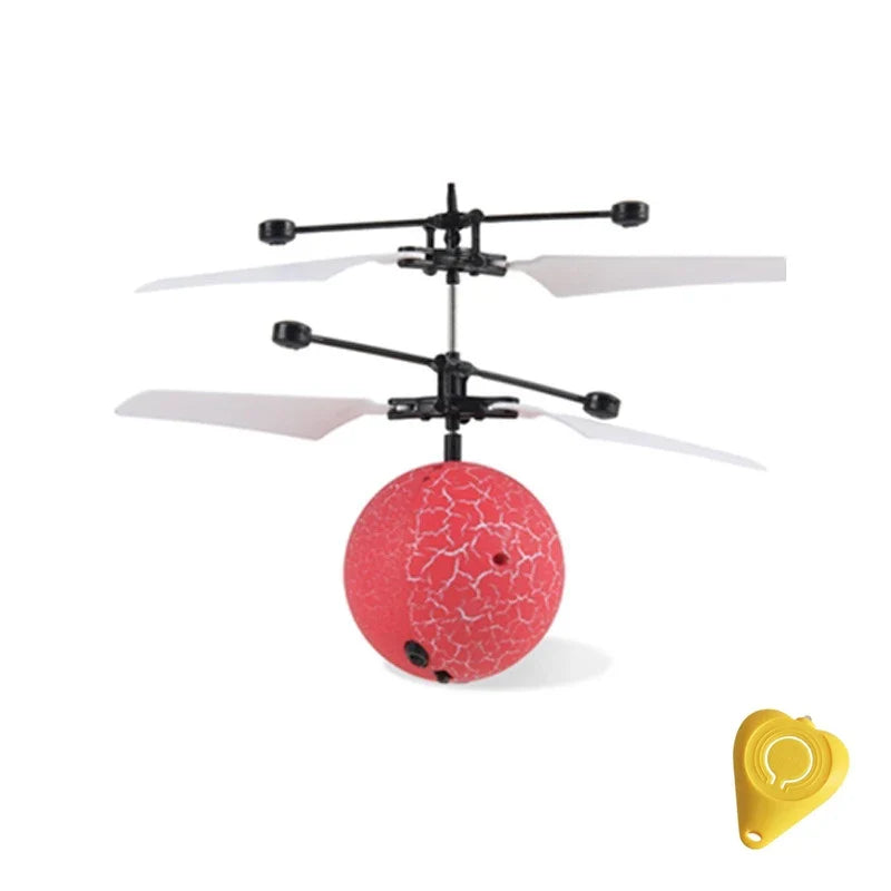 Mini RC Flying Ball Drone – Infrared Induction Helicopter Toy for Kids