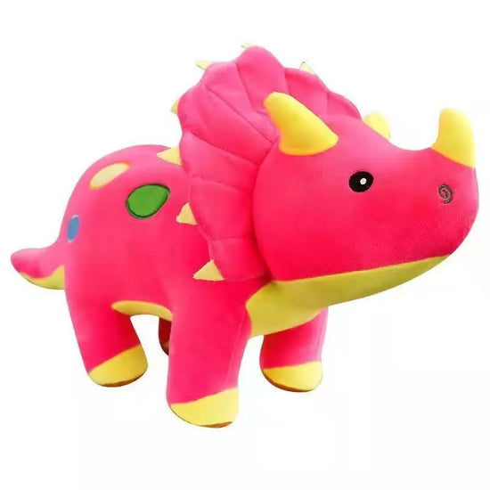 Dinosaur Plush Toy – Triceratops & Stegosaurus Stuffed Doll
