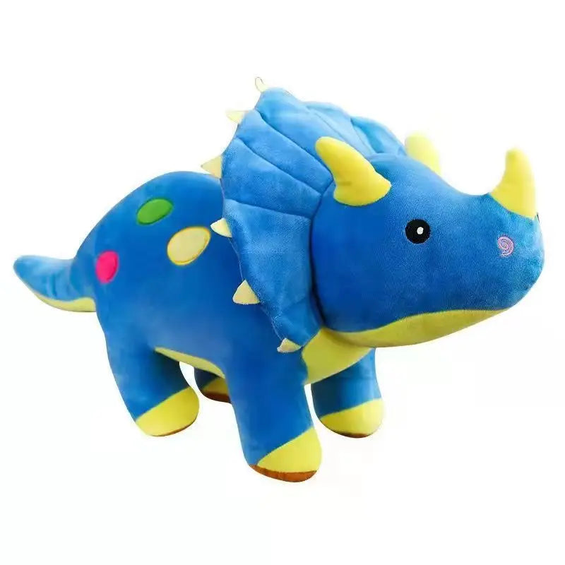 Dinosaur Plush Toy – Triceratops & Stegosaurus Stuffed Doll