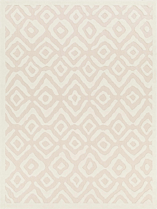 Burl Cream Outdoor Rug - Clearance