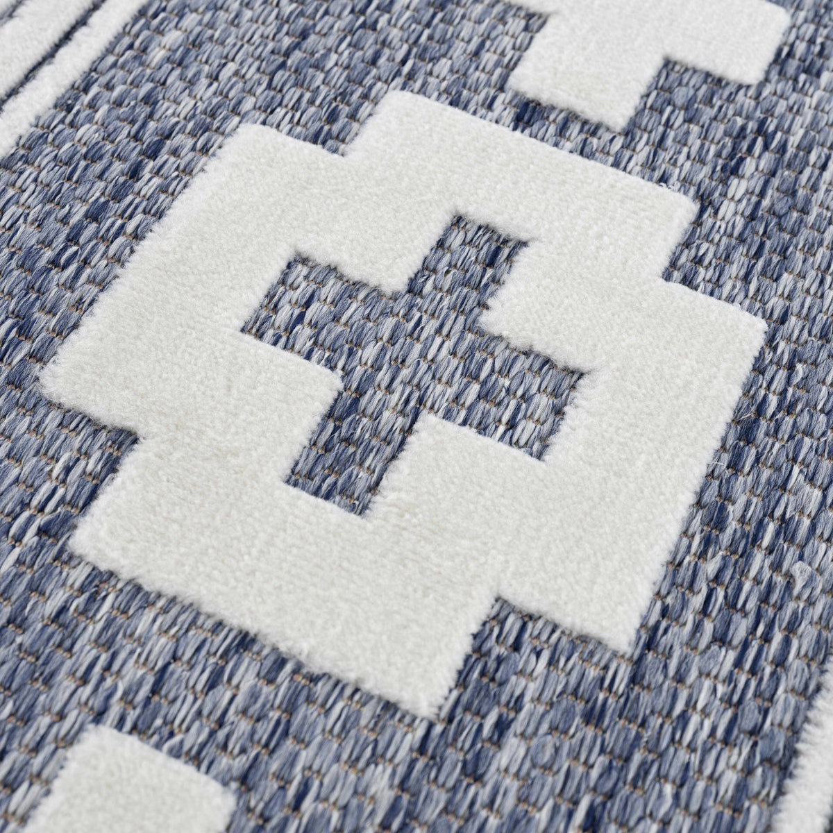 Hiro Blue Outdoor Rug - Clearance