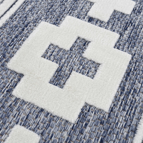 Hiro Blue Outdoor Rug - Clearance