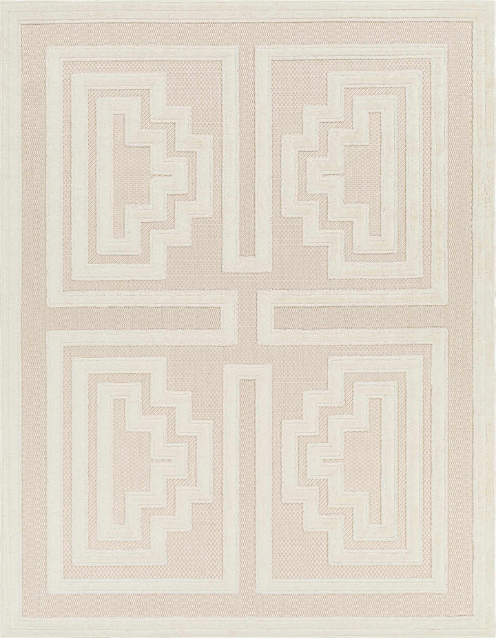Yves Cream Outdoor Rug - Clearance