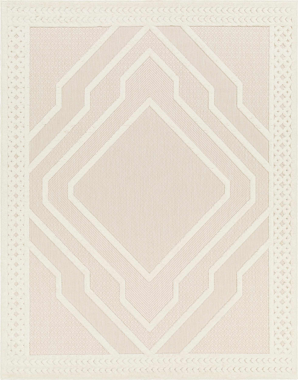 Anja Cream Outdoor Rug - Clearance