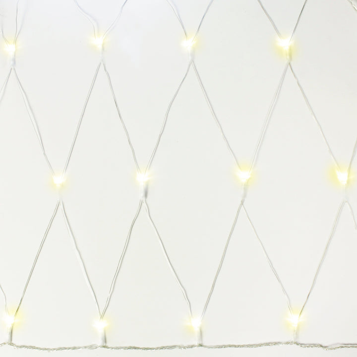 100 LED Net String Lights - Warm White