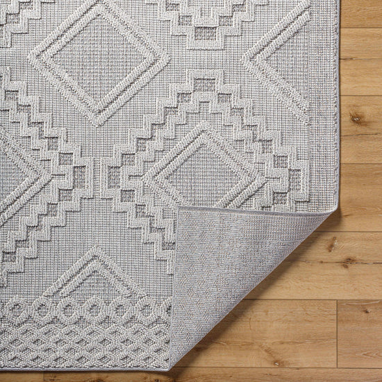 Arwid Light Gray Outdoor Area Rug - Clearance