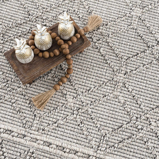 Diah Bone Outdoor Area Rug - Clearance