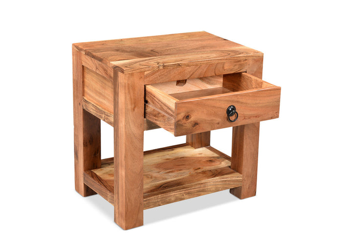 Timbergirl Ajmer Solid Wood Side table