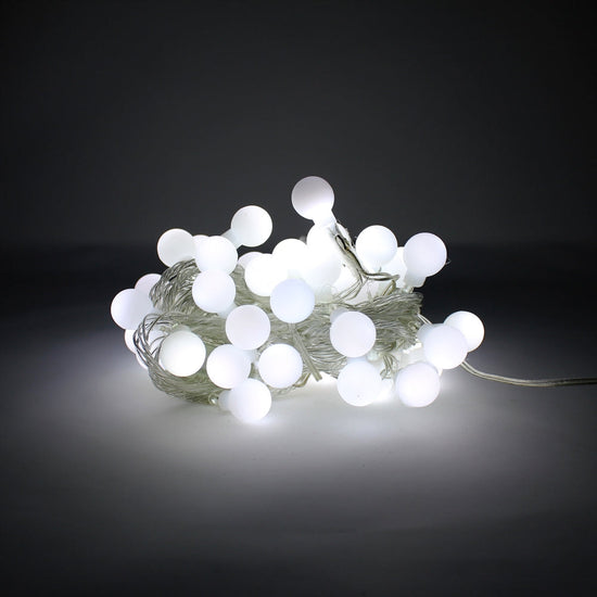 100 LED String Light Bulb with connector - White
