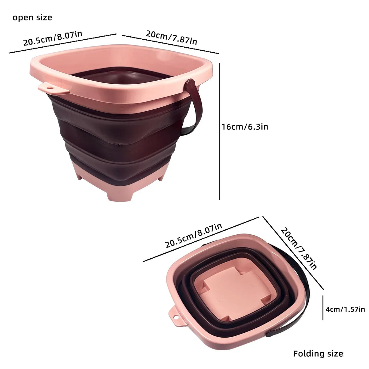 Children’s Collapsible Bucket — Multi-Functional Small Beach Toy For Sand & Water Play