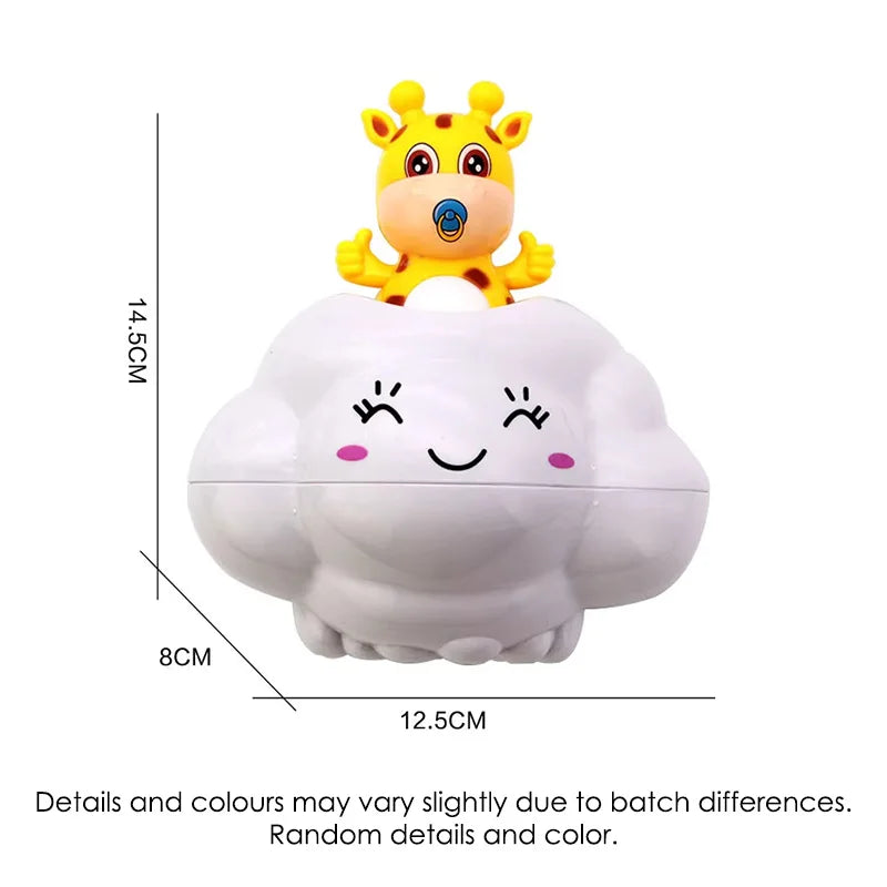 Baby Bath Toy – Cute Cloud Water Sprayer & Swimming Bath Toy