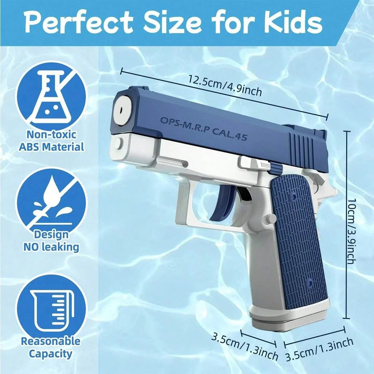 Water Blaster Toy for Pool Beach and Outdoor Summer Games