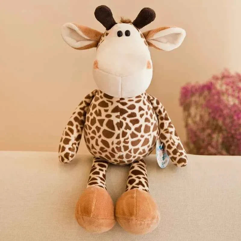 Lifelike Forest Animal Plush Toy – 9.8" (25cm) Stuffed Animal Doll