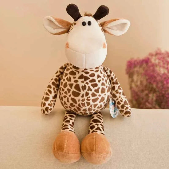 Lifelike Forest Animal Plush Toy – 9.8" (25cm) Stuffed Animal Doll