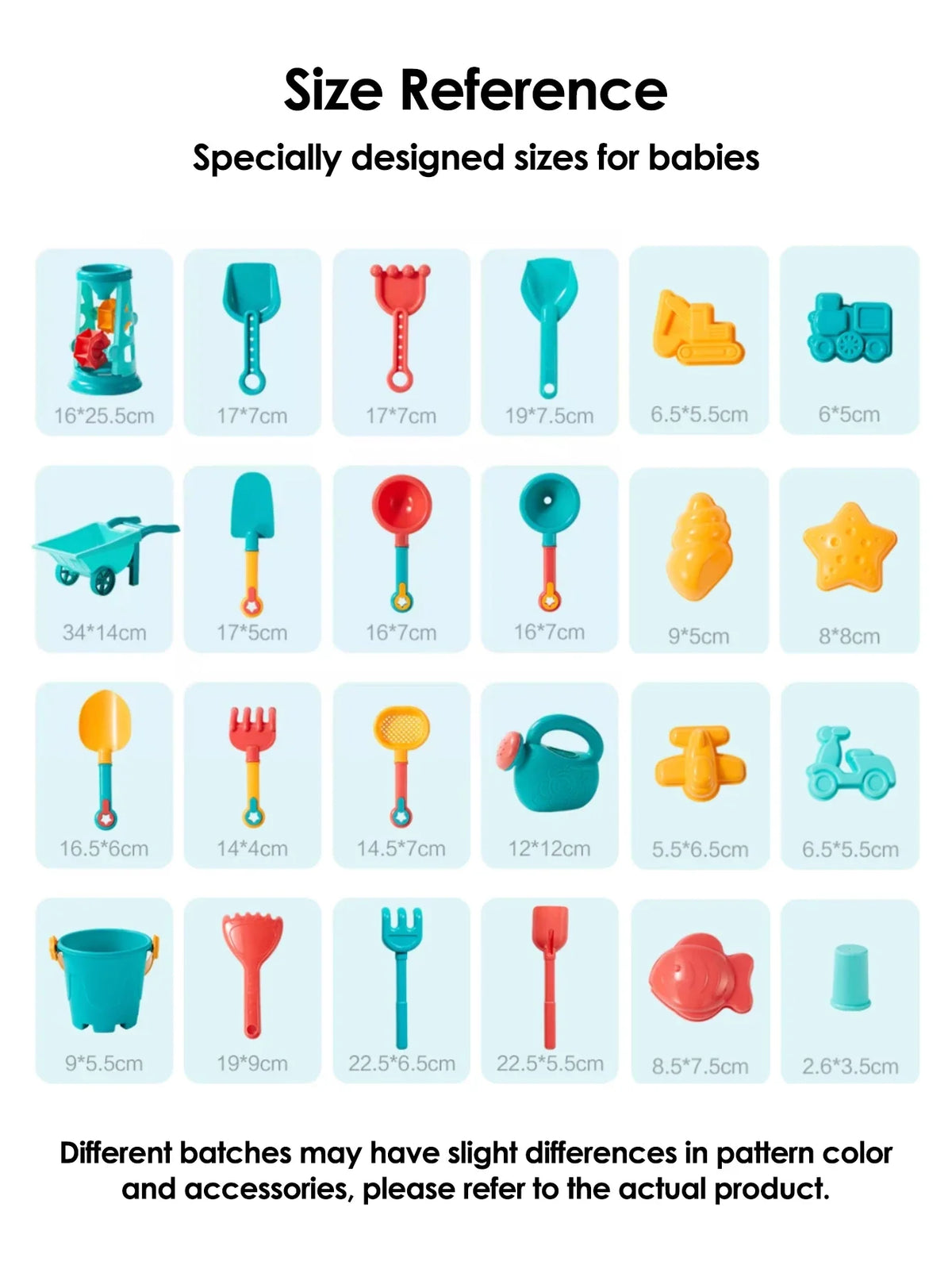 Summer Beach Toy Set With Bucket, Watering Bottle & Shovels — 18Pcs Sand & Water Play Kit For Kids