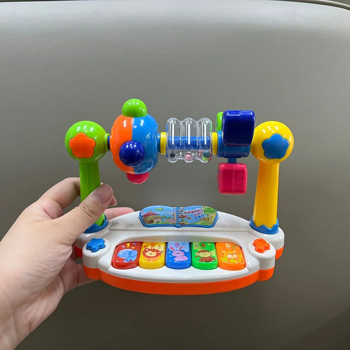 Baby Musical Piano Keyboard Toys, Rhythm Game & Song Play Activity Learning Toy, Christmas Gifts, Halloween Gifts