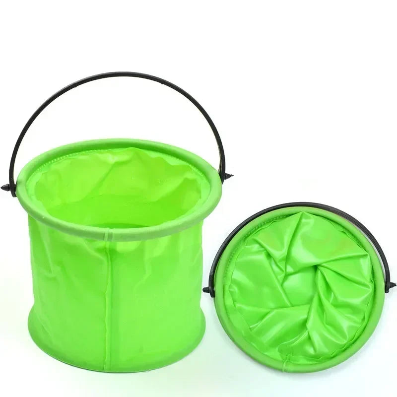 Collapsible Beach Sand Bucket Toy for Kids Outdoor Pool and Summer Water Play