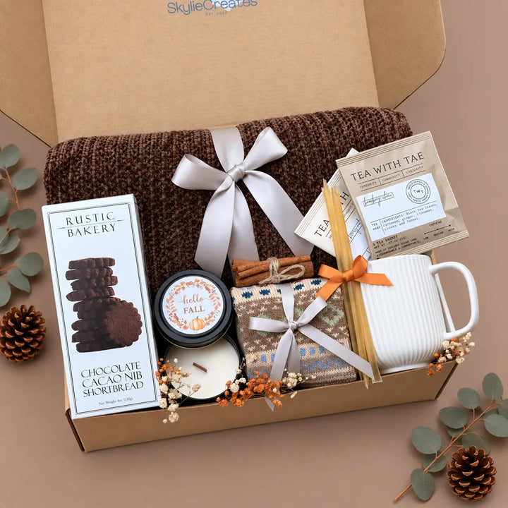Sending A Hug Cozy Fall Comfort Gift Box for Him