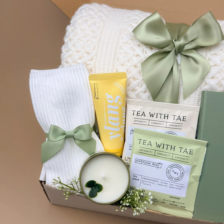 Sending a Hug Gift Basket for Her