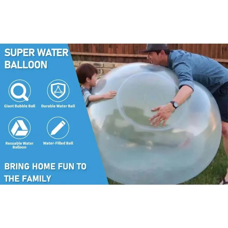 Super Large Inflatable Water Bubble Ball Giant Elastic TPR Swimming Pool Toy