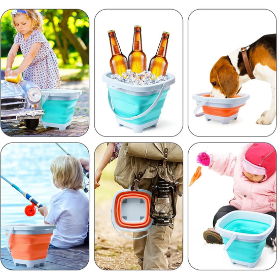 Kids Beach Sand Toys Set With Bucket Shovel Molds — Sandbox Kit For Outdoor Play