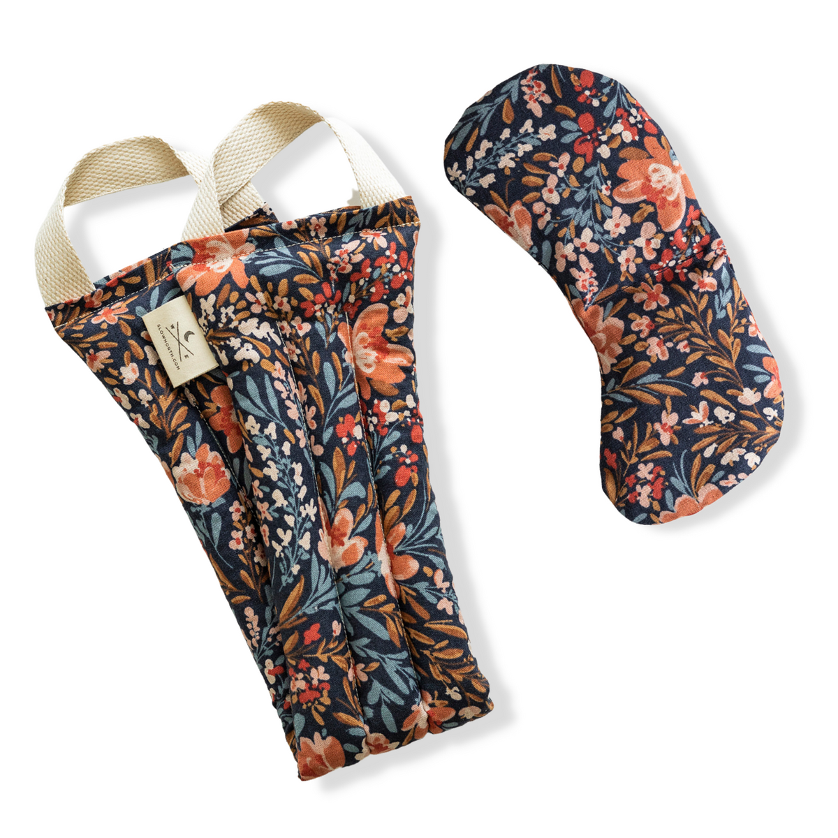 Eye Mask + Neck Wrap Bundle - Pom Blossom