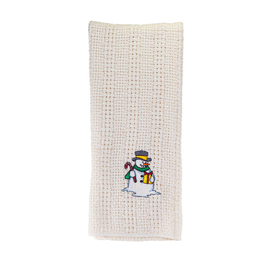 100% Cotton Novelty Embroidered Kitchen Towels  24" x 15"