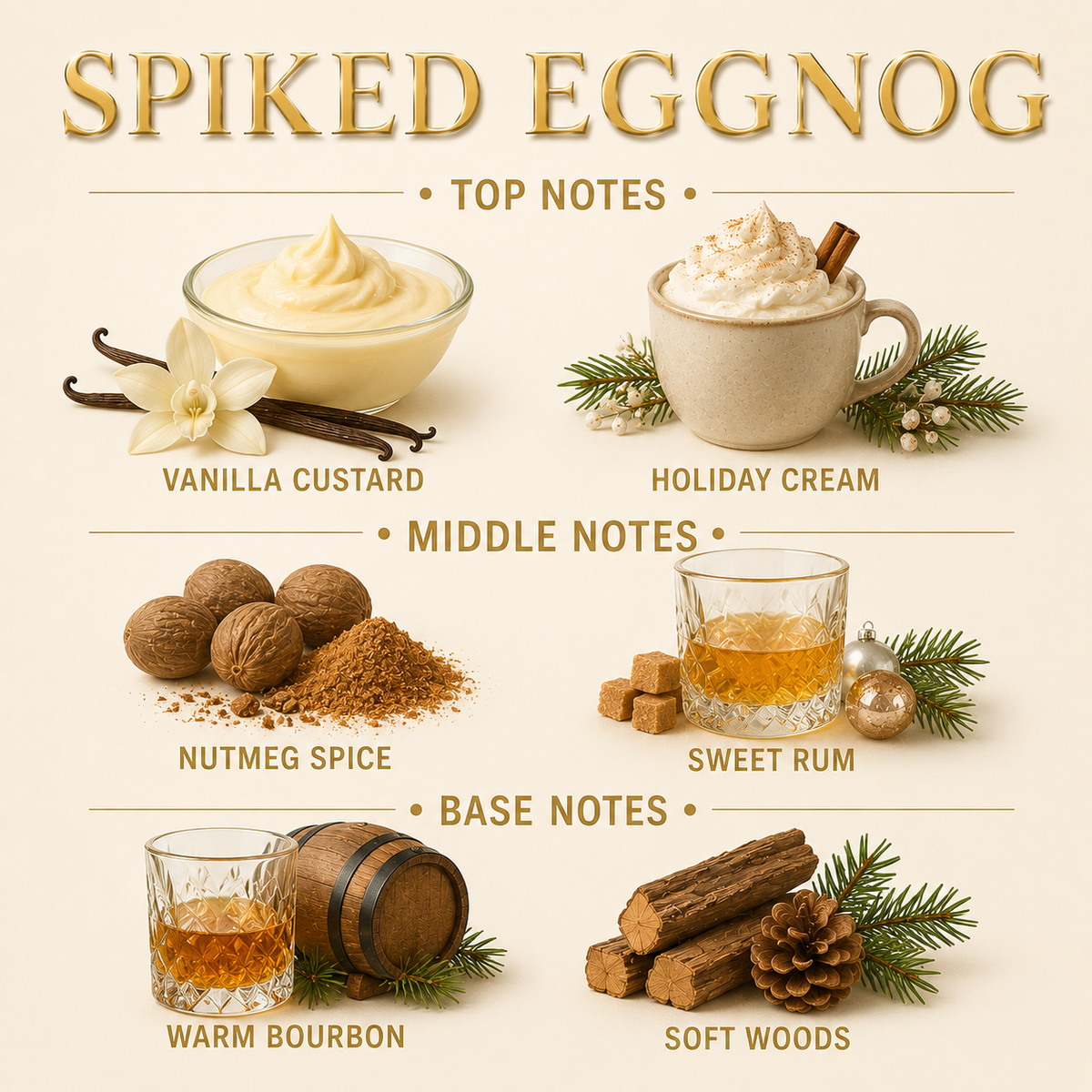 Spiked Eggnog Signature Candle