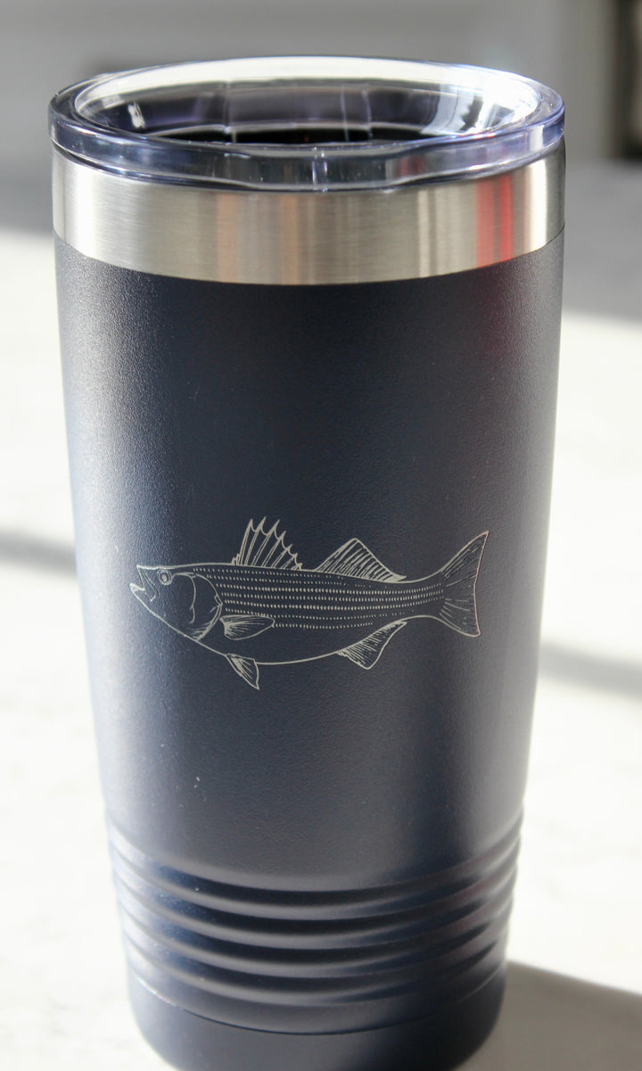 Striped Bass Insulated Tumblers