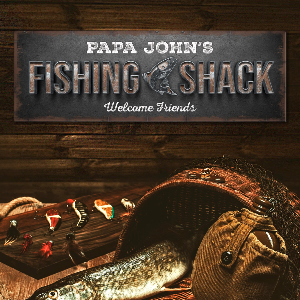 Fishing Shack Sign II