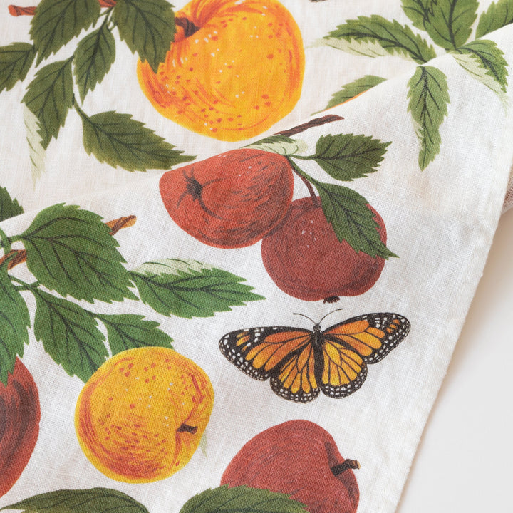 APPLE ORCHARD | 100% LINEN TEA TOWEL