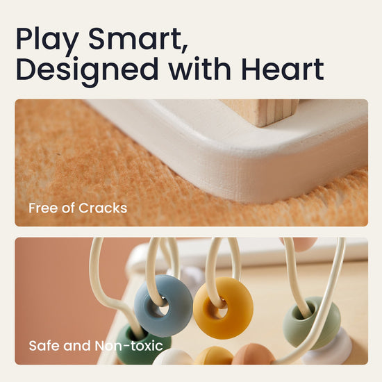 Tiny Land® Cottage Activity Cube - Morandi