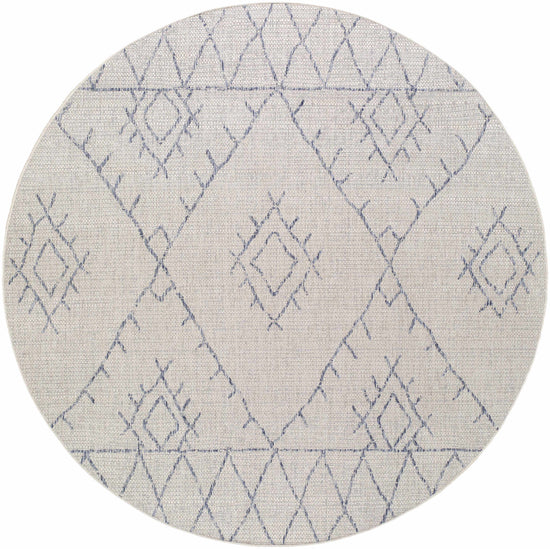 Marwood Gray&Blue Nordic Outdoor Rug - Clearance