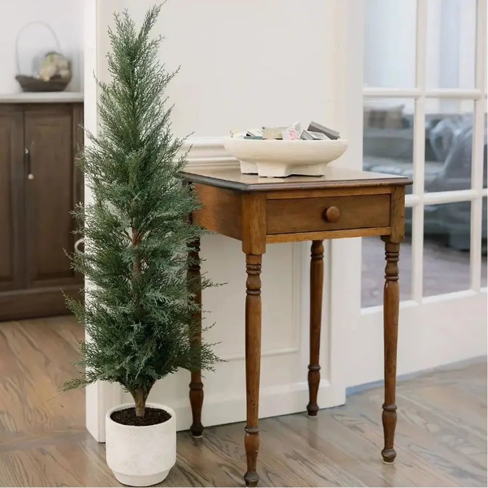 4' Artificial Evergreen Cedar Tree