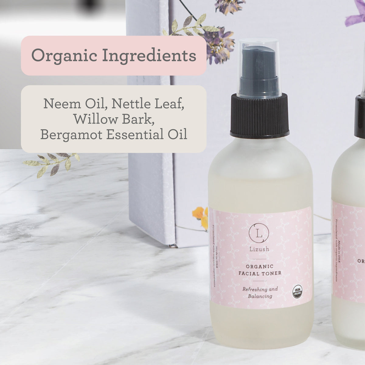 Organic Facial Toner – Natural Refreshing & Balancing Toner