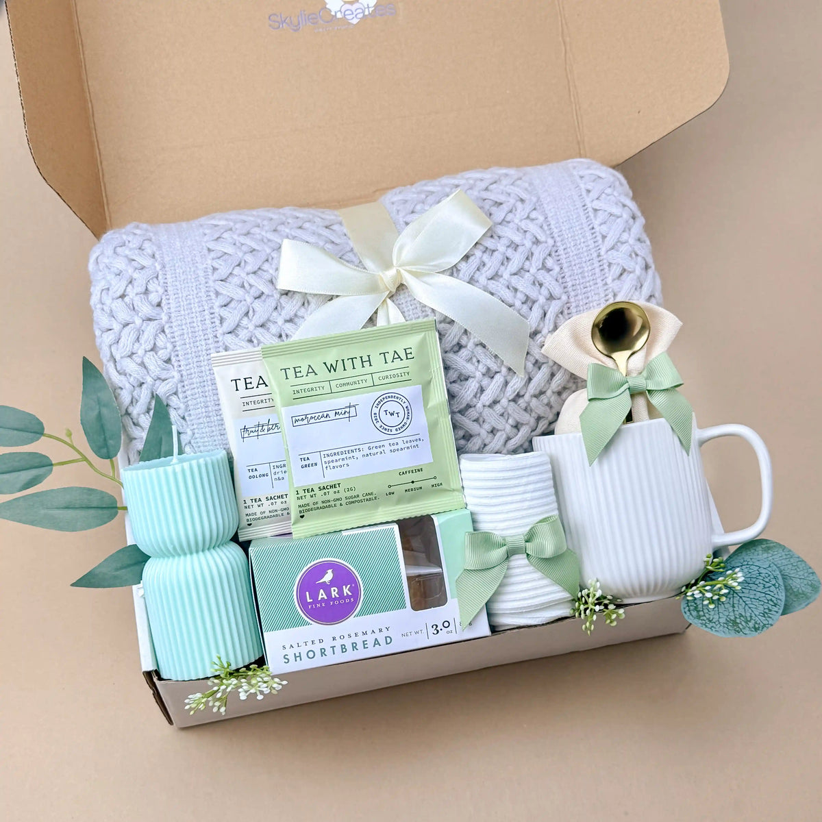 Thinking of You Gift Box for Her with Blanket